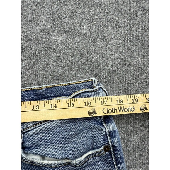 Levis 505 Jeans Men 38x32 (34x29.5) Blue Straight Leg Medium Wash - Picture 8 of 11